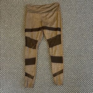 Forever 21 Kids Brown and Black Leggings
